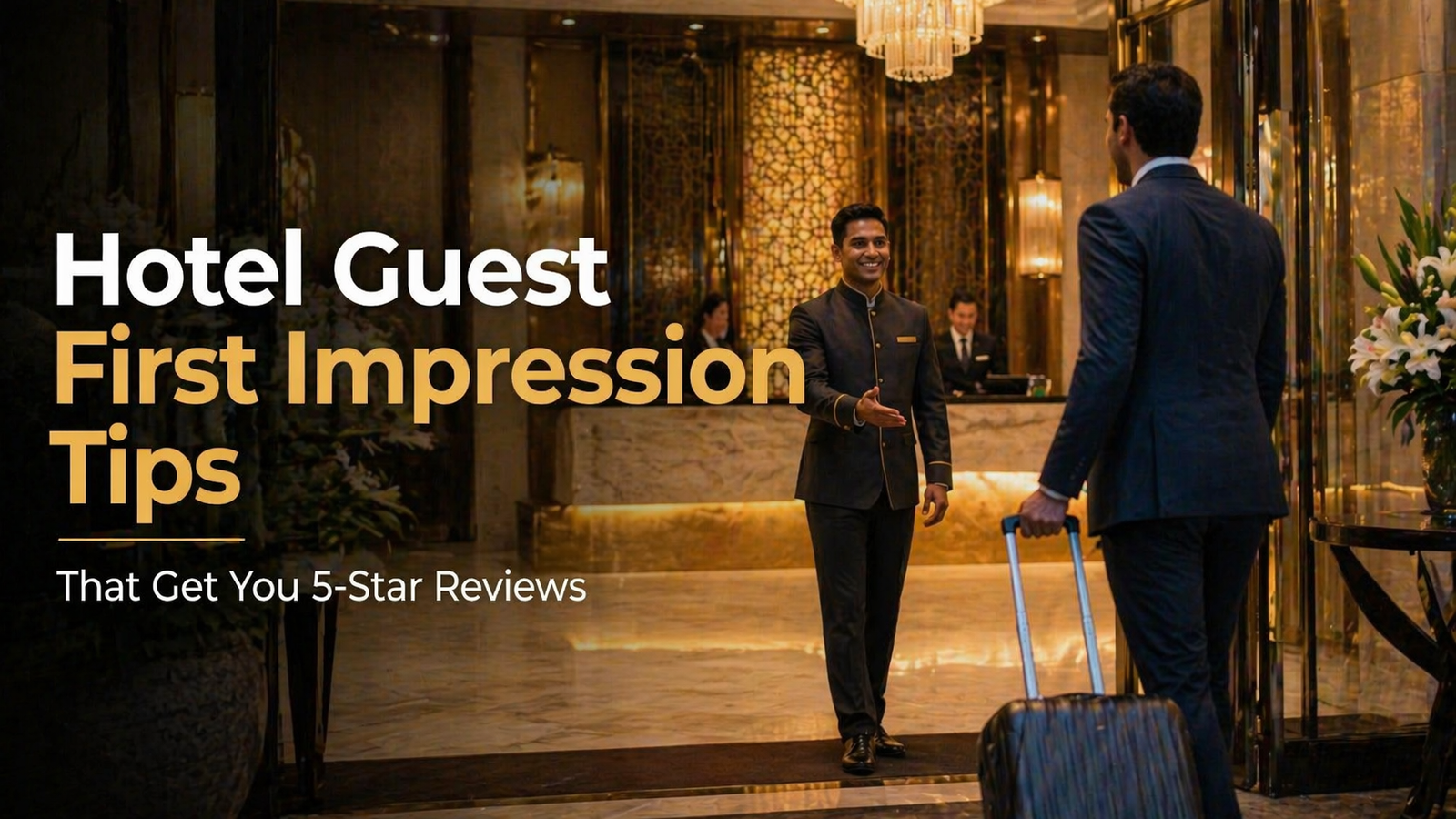 hotel guest first impression tips