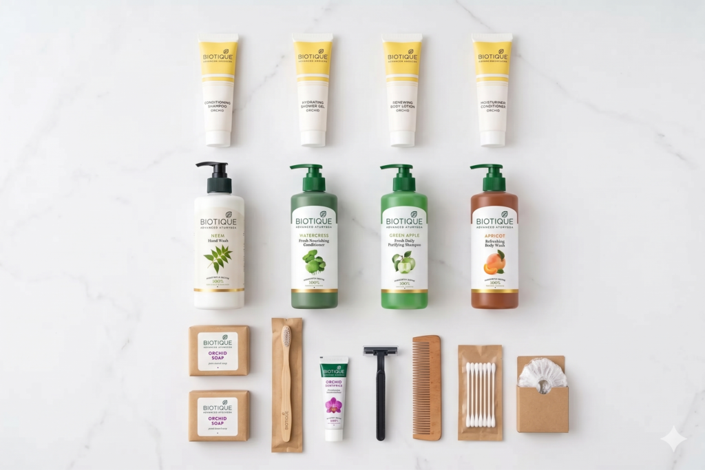 hotel room amenity checklist